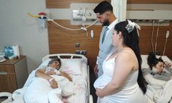 Gelin ve damattan anneyi ağlatan ziyaret