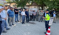50 traktör sürücüsüne eğitim verildi