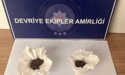 Keşan'da polisin durdurduğu 5 şüpheliden uyuşturucu madde ele geçirildi