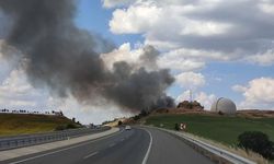 Keşan’da Katı Atık Bertaraf Tesisi’nde çıkan yangın söndürüldü