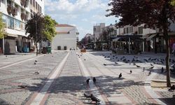 Edirne sıcaktan kavruldu: Cadde ve sokaklar boş kaldı