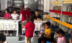 Gezici Kütüphane Pehlivanköy’de Öğrencilerle Buluştu