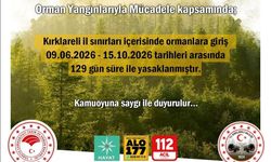 Kırklareli’nde Ormanlara Girişler Yasaklandı