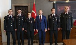 Jandarmadan Kaymakam Yıldız’a Ziyaret