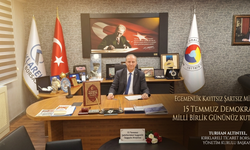 Başkan Altıntel'den 15 Temmuz Mesajı