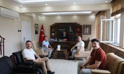 Sergenliler Derneği’nden Kaymakam Balaban’a Ziyaret