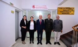 Vali Turan'dan Askerlik Şubesi'ne Ziyaret