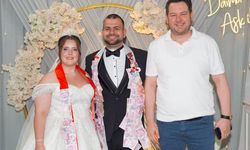 Başkan Talay, Neslihan ve Barış'ın Düğününe Katıldı