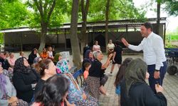 Başkan Talay, Poyralı'da Vatandaşlarla Buluştu