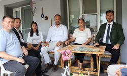 Başkan Yayla’dan Muhtar Güder’e Geçmiş Olsun Ziyareti