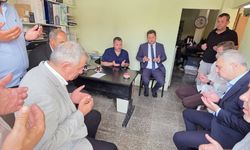 Başkan Talay'dan Esenel Ailesine Taziye Ziyareti
