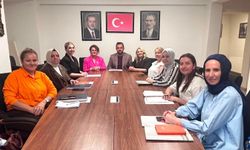 AK Parti Kadın Kolları İlçe Başkanları Toplandı