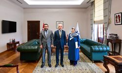 Vali Turan, Özmen’i Makamında Kabul Etti