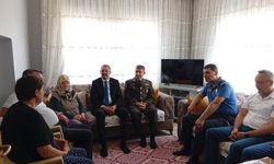 Kaymakam Özderin’den Şehit Hüseyin Karataş'ın Ailesine Ziyaret