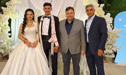 Başkan Gün Şerife ve Samet’in Düğününe Katıldı