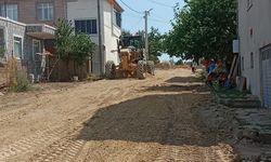 Üsküp'te Yol Çalışmaları Sürüyor