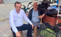 Başkan Özalp Pazar Esnafını Ziyaret Etti