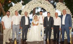 Başkan Gün Ebrar ve Orkun’un Düğününe Katıldı