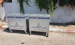 Kavaklı'da Çöp Konteynerleri Yenileniyor