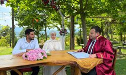 Başkan Gün Medine ve Bahadır’ın Nikâhını Kıydı