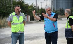 Başkan Gerenli Ulaşım Çalışmalarını Yerinde İnceledi