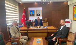 Kaymakam Özderin, TSKGV Heyetini Ağırladı