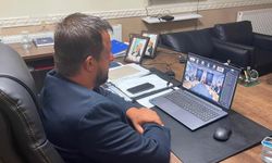 AK Parti Teşkilatlarından Video Konferans Toplantısı