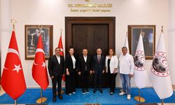 Vali Turan, Hak-İş Kırklareli Heyetini Ağırladı