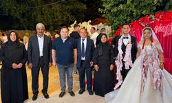 Başkan Gün, Yağmur ve Mevlüt’ün Düğününe Katıldı