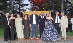 Başkan Talay, Buket ve Kıvanç Çiftinin Nişan Yüzüklerini Taktı