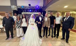 Başkan Kayalı, Kenan ve Yaren’in Düğününe Katıldı