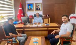 İşletme Sahiplerinden Kaymakam Özderin'e Ziyaret