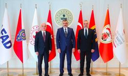 Vali Turan ve Milletvekili Sarıçam'dan Bakan Çiftçi'ye Ziyaret