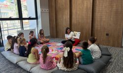 Kütüphanede Çocuklar Felsefe Atölyesinde Buluştu