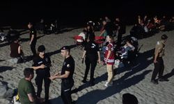 Tekirdağ Emniyeti'nden sahilde "Huzuru Birlikte Koruyalım" çağrısı