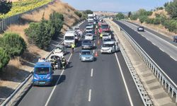 Tekirdağ'da 7 aracın karıştığı zincirleme kaza: 1 yaralı