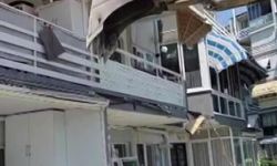 20 santimetrelik balkon çıkıntısı için kepçeli yıkıma ev sahipleri isyan etti
