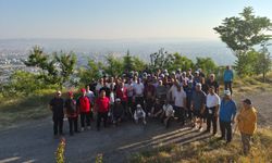 Başkan Büyükkılıç, Otobüs İşletme Müdürlüğü personeliyle yürüyüş yaptı