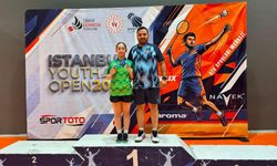 Tekirdağlı milli badmintoncudan altın ve bronz madalya