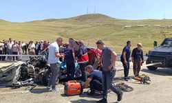 Muş'ta kamyonla otomobil çarpıştı: 2 ölü, 1 yaralı