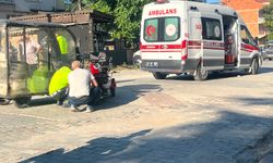 Engelli aracı ile elektrikli bisiklet çarpıştı, 1 yaralı