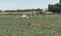 Başkentte eğitim helikopteri düştü: "2 yaralı"