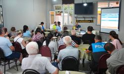 Tekirdağ Emniyeti Aydoğdu Mahallesi'nde vatandaşlarla buluştu