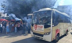 Edirne'de Türkiye Şampiyonu minik sporculara coşkulu karşılama