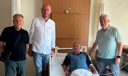 İYİ Parti'den Kenan Yeşilyaprak'a Geçmiş Olsun Ziyareti