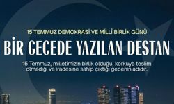 Başkan Kovankaya'dan 15 Temmuz Mesajı