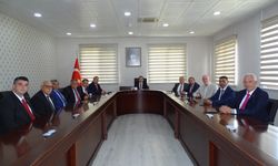 Muhtarlardan Kaymakam Işık'a Hayırlı Olsun Ziyareti