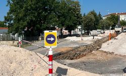 Bademlik Caddesi'nin Bir Bölümü Trafiğe Kapatıldı
