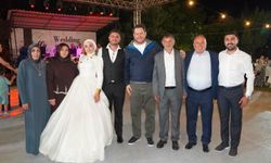 Başkan Talay Gülşen ve Burak’ın Düğününe Katıldı