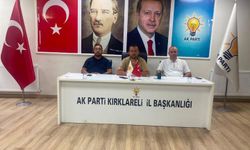 AK Parti Kırklareli İl Yönetimi Haftalık Toplantısını Yaptı